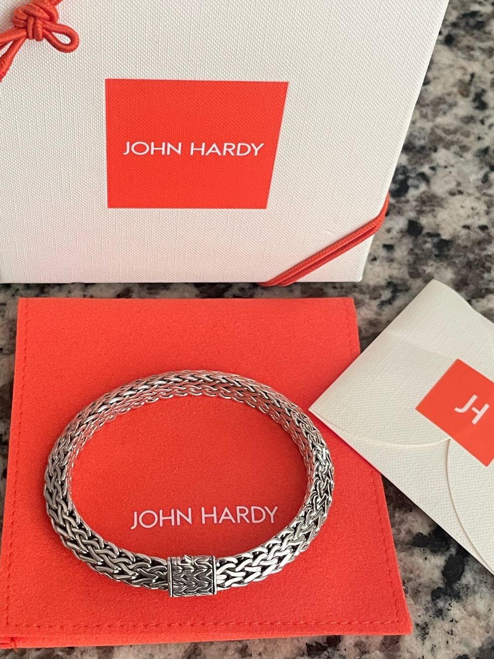 John Hardy Tiga 8mm Sterling Silver Bracelet